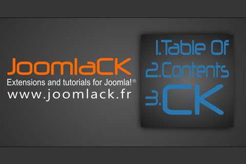 Table Of Contents CK