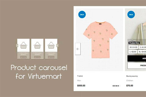 Joomla extension OL Product Carousel for VirtueMart