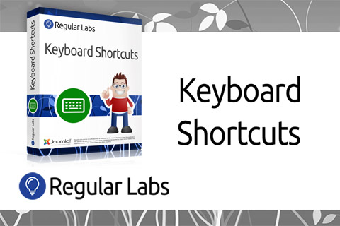Joomla extension Keyboard Shortcuts