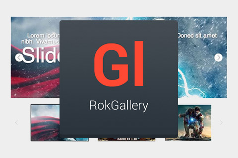 Joomla extension RokGallery
