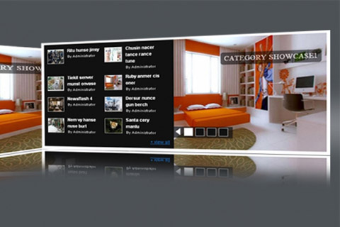 Joomla extension SJ Category ShowCase for Content