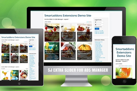 Joomla extension SJ Extra Slider for AdsManager