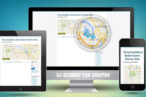 Joomla extension SJ Geomap for SobiPro