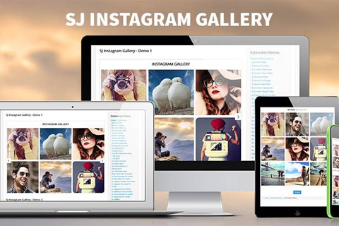Joomla extension SJ Instagram Gallery