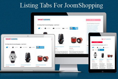 Joomla extension SJ Listing Tabs for JoomShopping