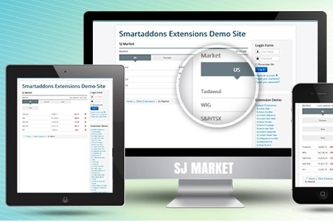 Joomla extension SJ Market