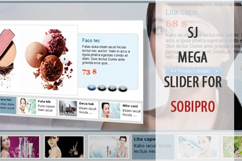 Joomla extension SJ Mega Slider for SobiPro