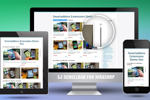 Joomla extension SJ Scrollbar for HikaShop