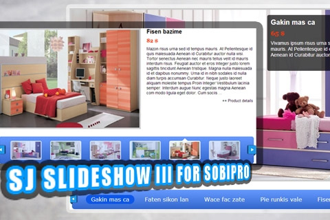 Joomla extension SJ Slideshow III for SobiPro