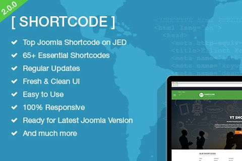 YT Shortcode v5.0.0 - shortcode plugin for Joomla