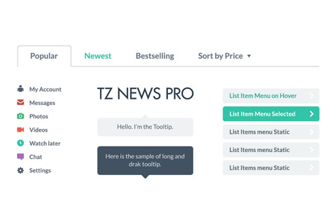 Joomla extension TZ News Pro