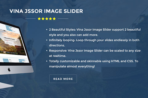 Joomla extension Vina Jssor Image Slider
