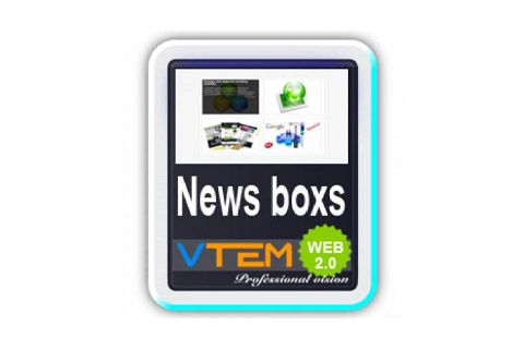 Joomla extension VTEM News Boxs