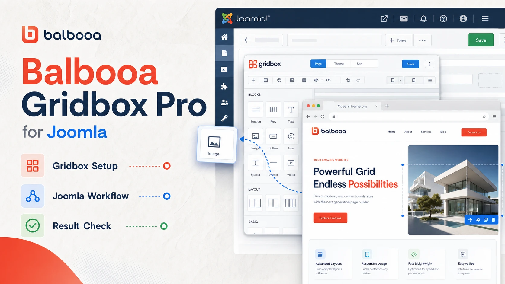 Balbooa Gridbox Pro v2.20.0.1 - Joomla website builder | Guide