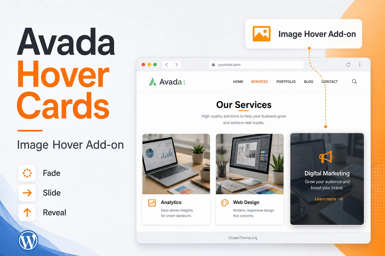 CodeCanyon Image Hover Addon for Fusion Builder and Avada v1.1.0 ...