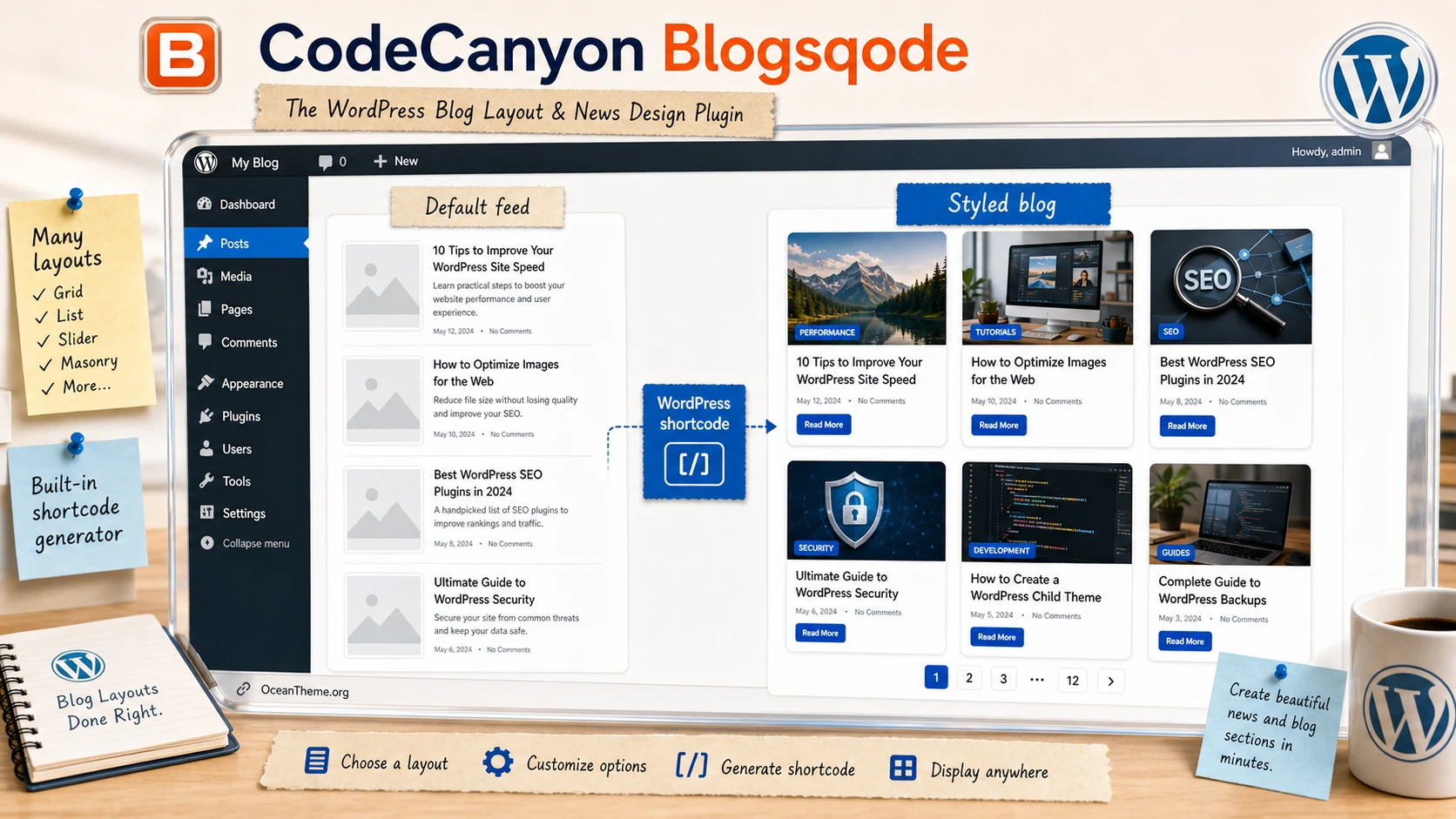 CodeCanyon Blogsqode v2.0.0 [37513771] - plugin for designing blog ...