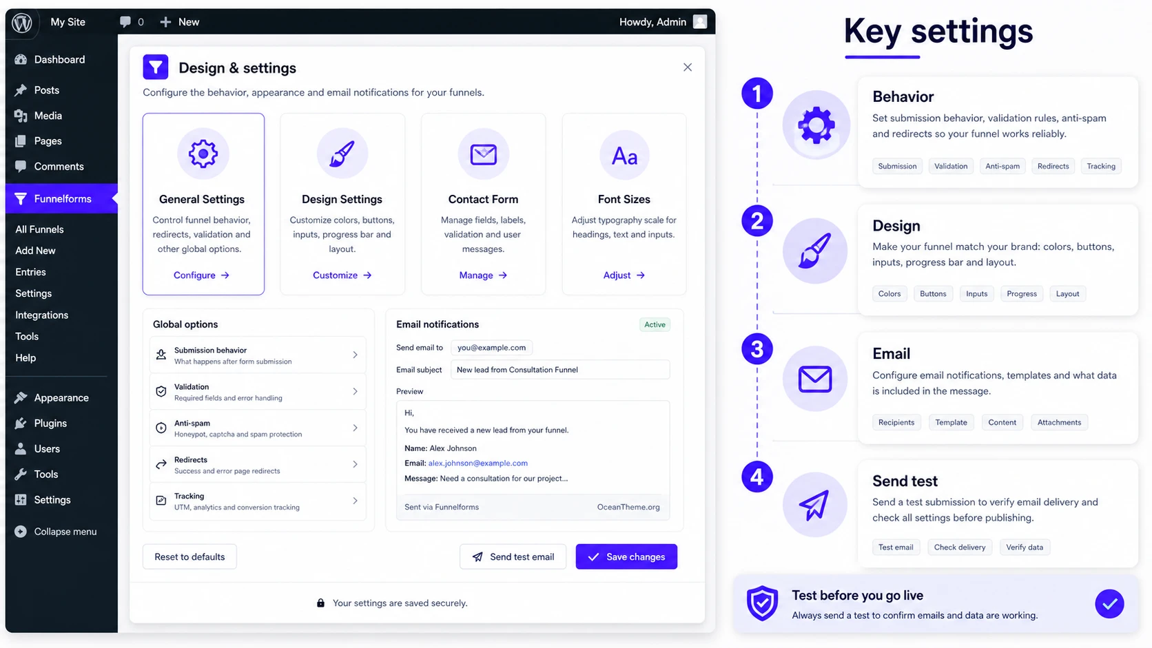 Funnelforms Pro v3.3.9.2 - Plugin for WordPress with intellectual multi ...
