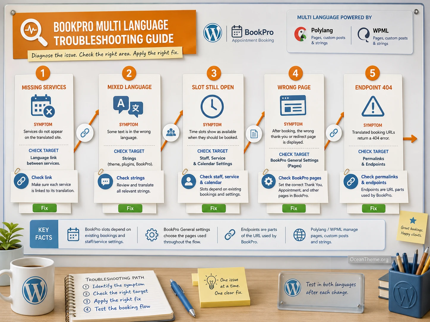 Troubleshooting CodeCanyon Multi Language issues with BookPro and WPML or Polylang