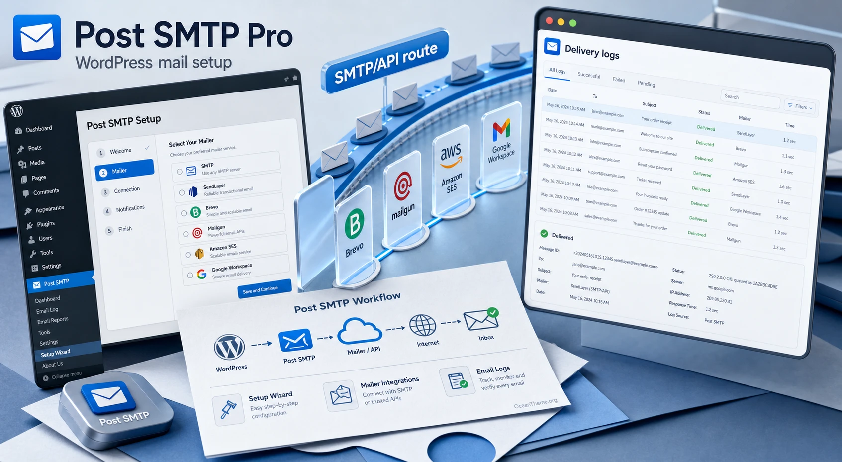 Post SMTP Pro in a real WordPress email delivery workflow