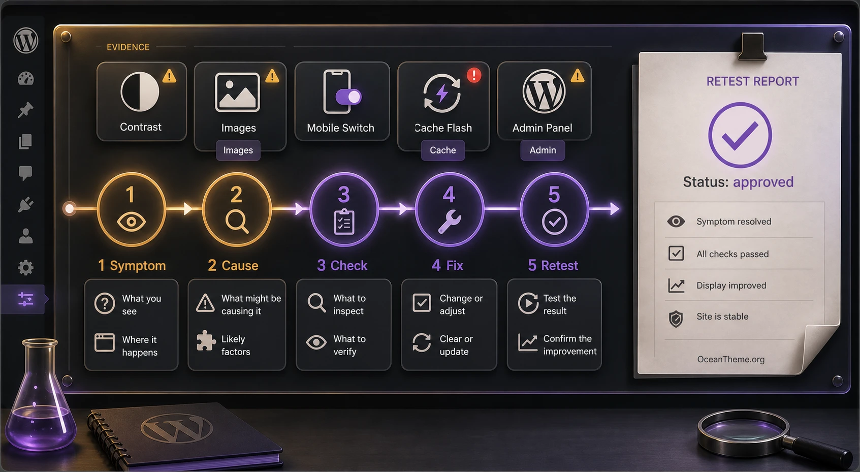 Troubleshooting dark mode issues in WordPress after configuring Dark Reader