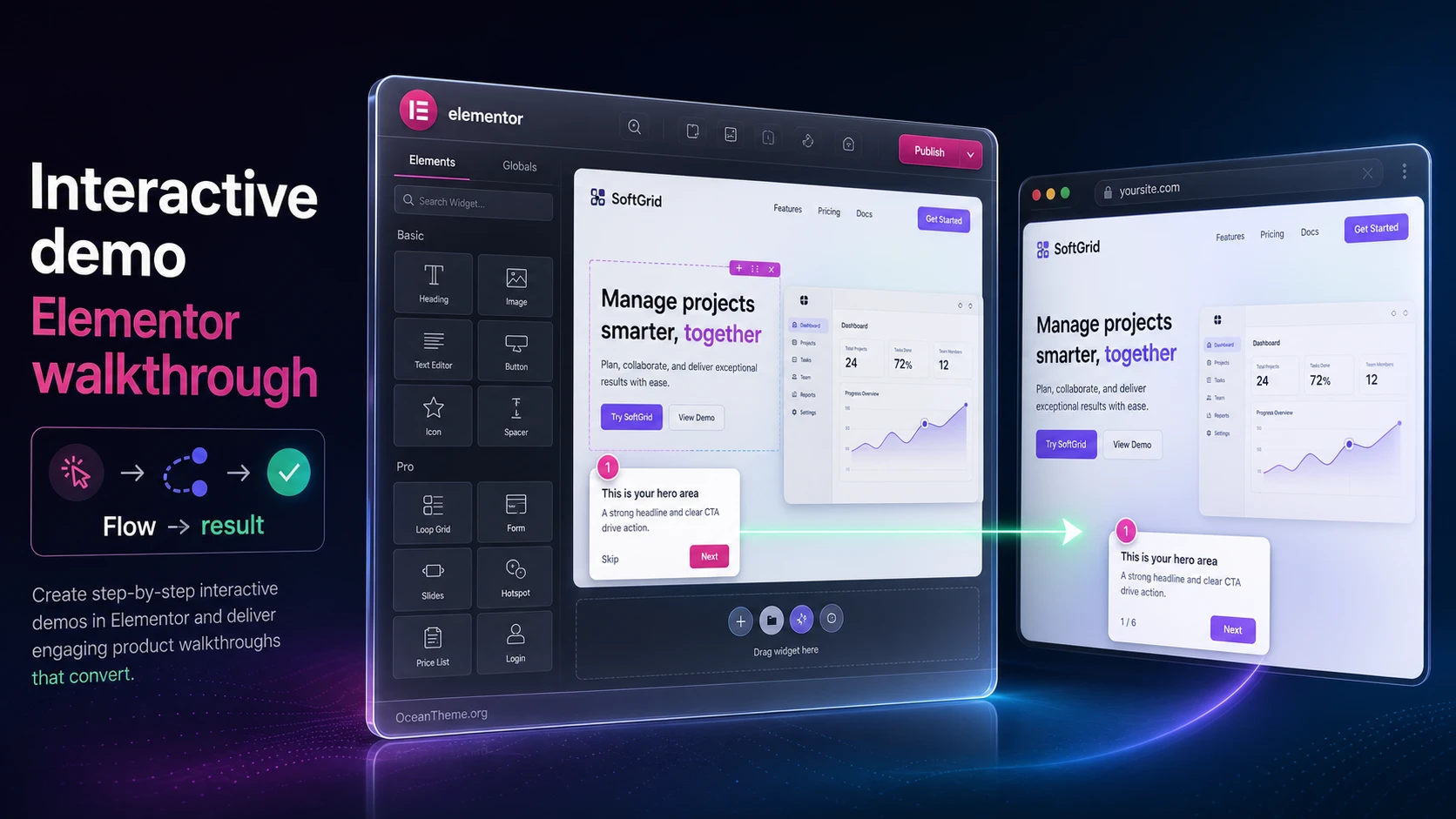 Cover image for the CodeCanyon Interactive App Demo for Elementor guide