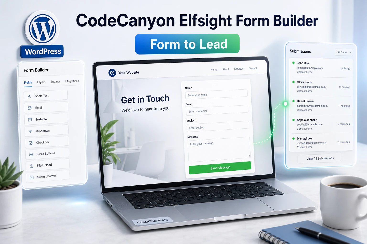 CodeCanyon Elfsight Form Builder v1.5.1 [22496923] - WordPress form ...