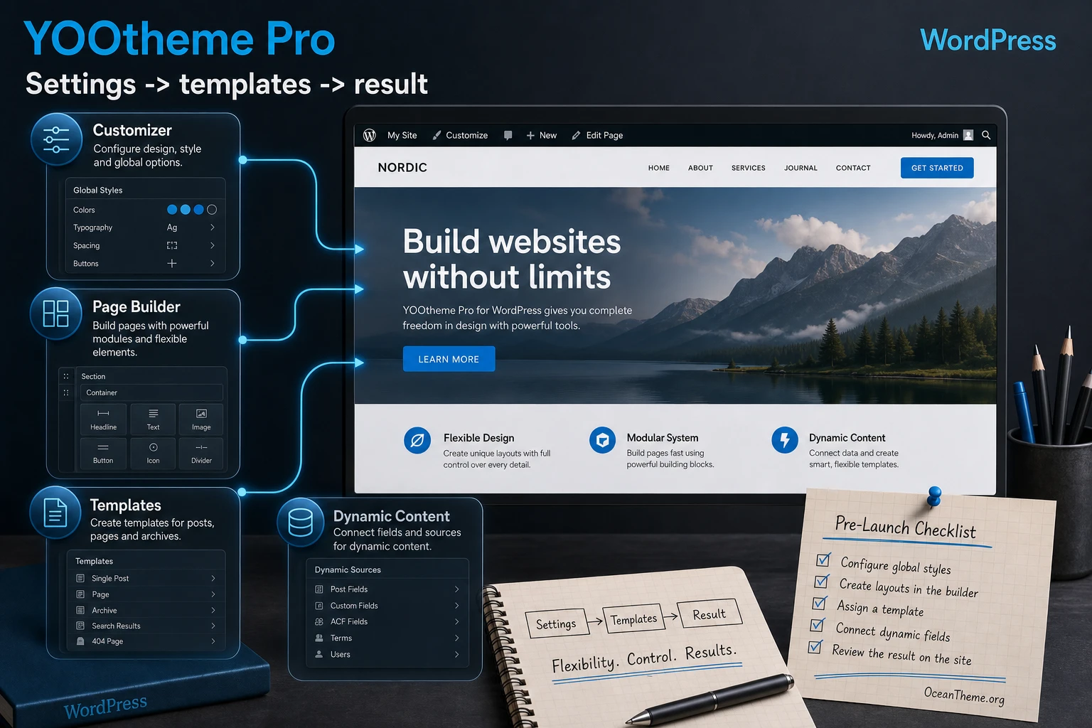 YOOtheme Pro v5.0.25 - Visual website builder for WordPress | Guide