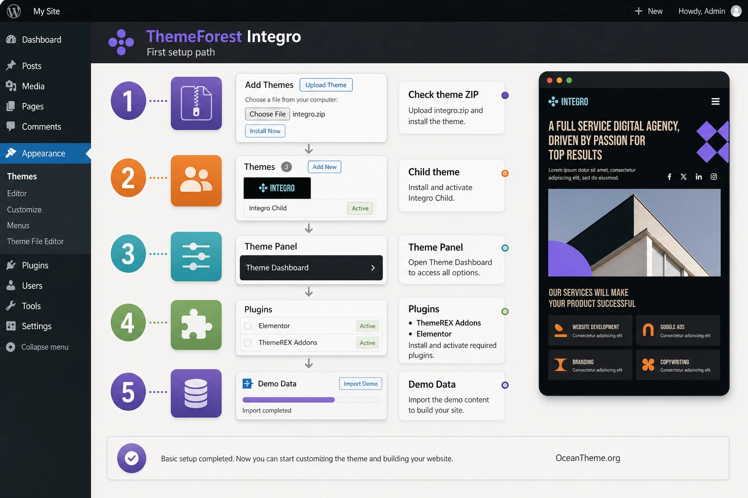 ThemeForest Integro v1.16.0 [51222535] - The theme of a digital agency ...