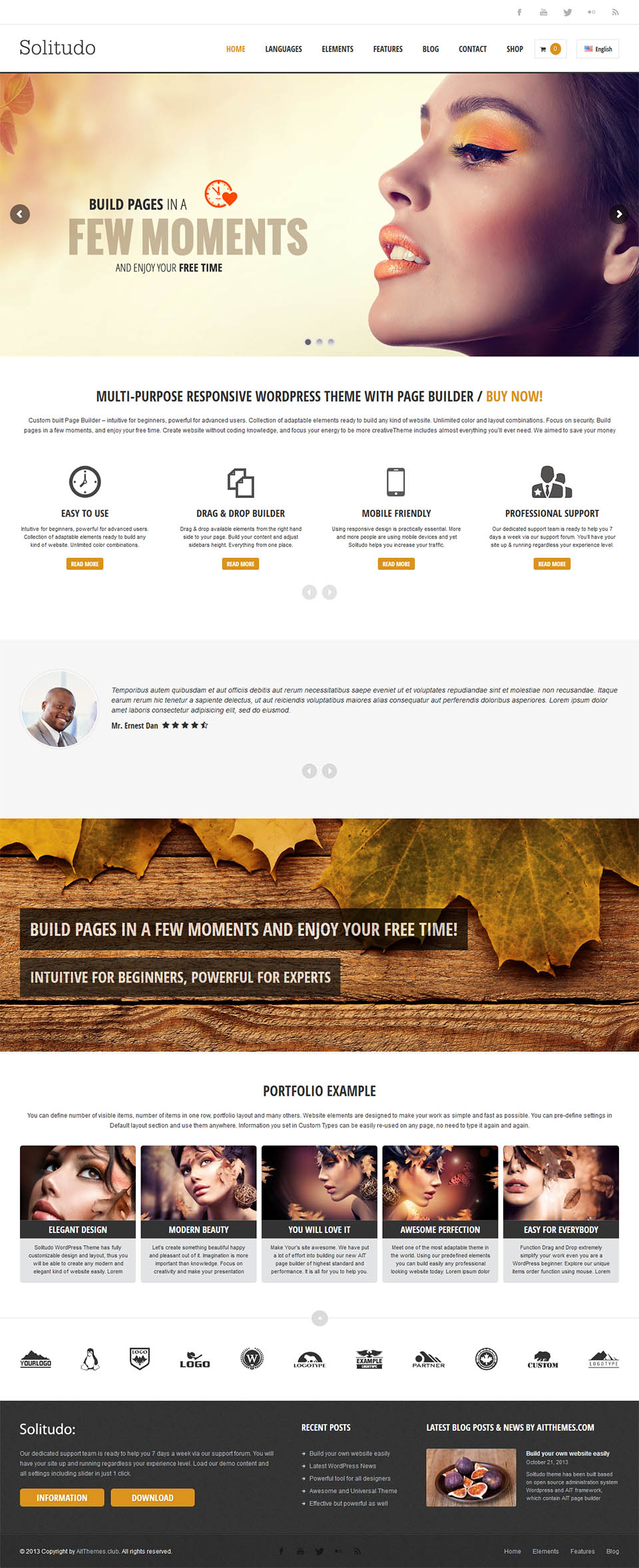 WordPress template AitThemes Solitudo