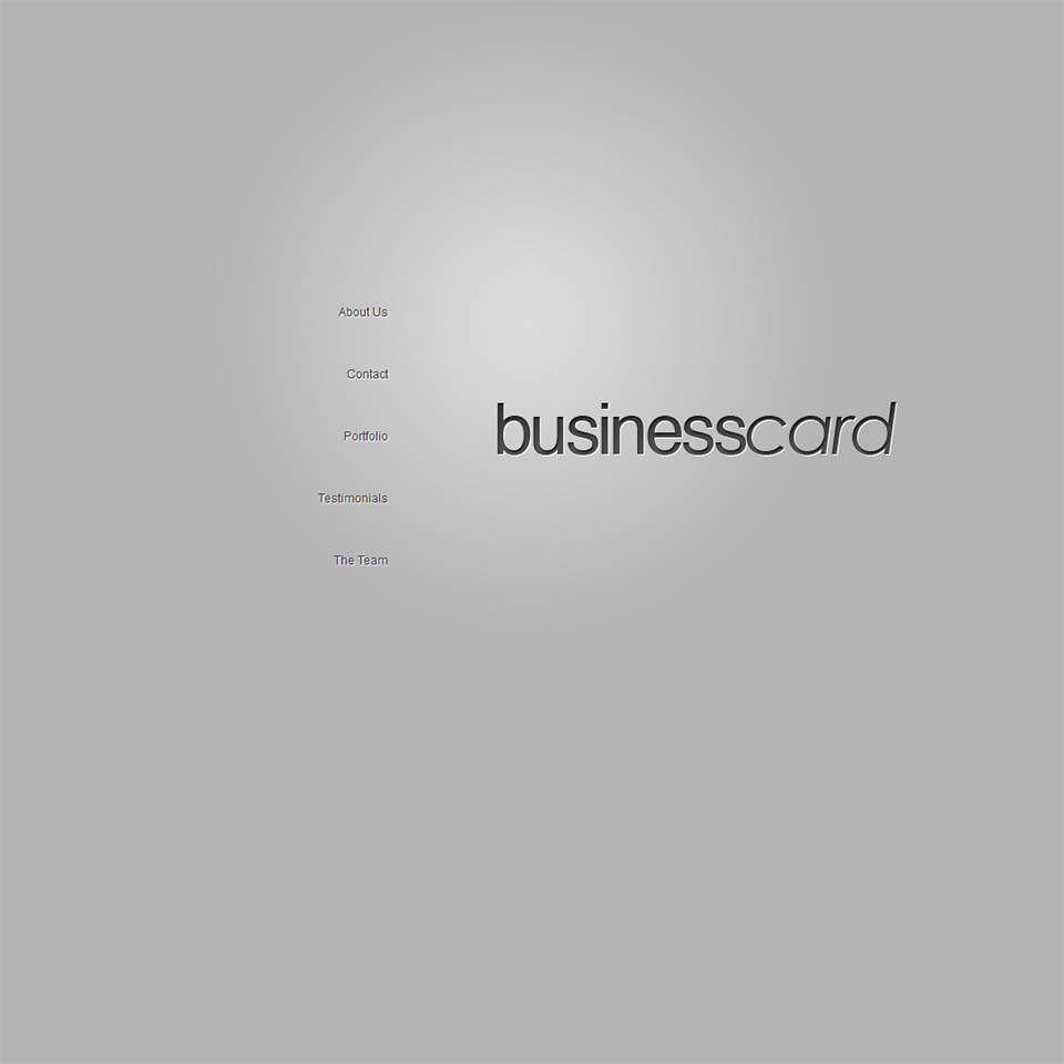 WordPress template ElegantThemes BusinessCard