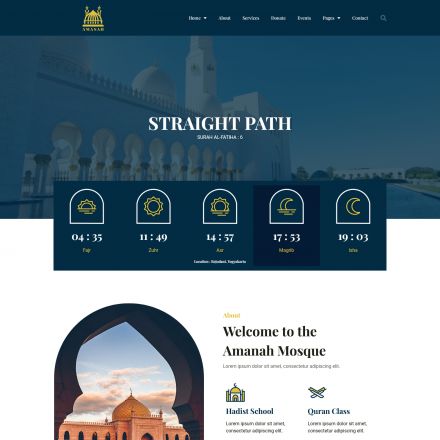 ThemeForest Amanah