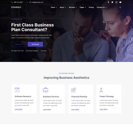ThemeForest Consulz