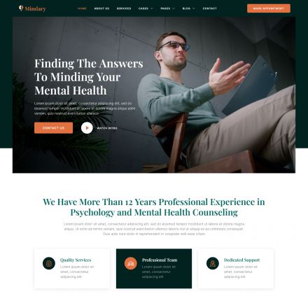 ThemeForest Mindary