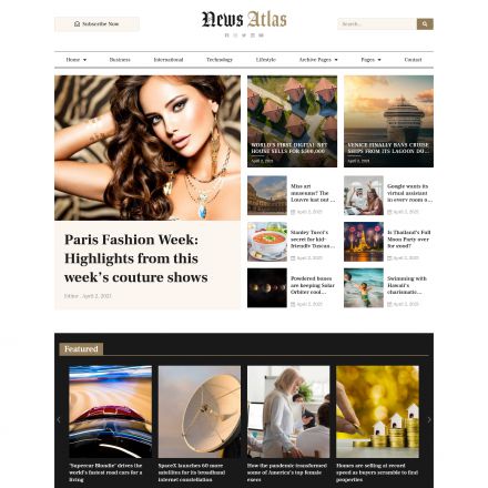 ThemeForest NewsAtlas