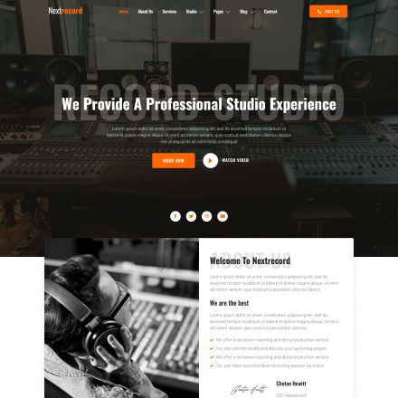 ThemeForest Nextrecord