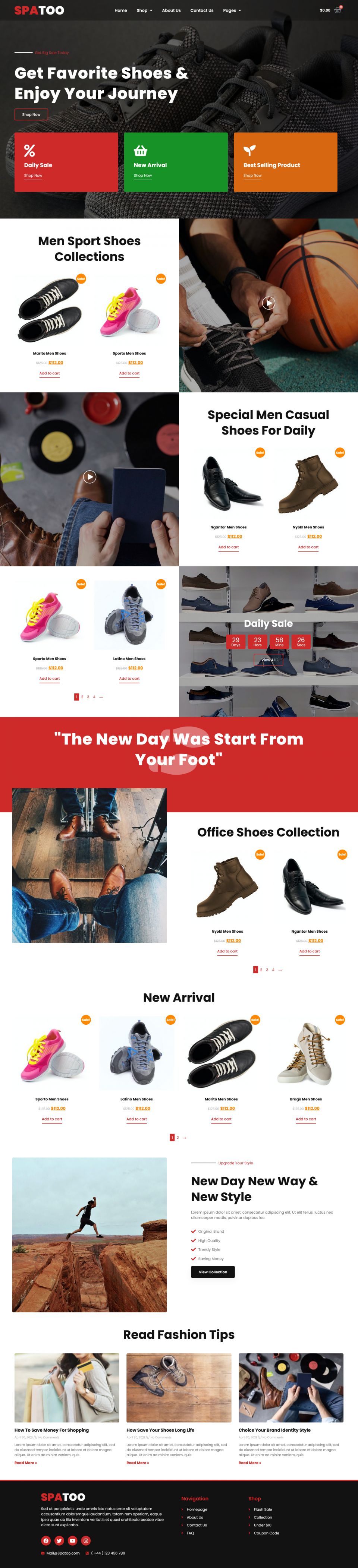 Template ThemeForest Spatoo WordPress template ThemeForest Spatoo