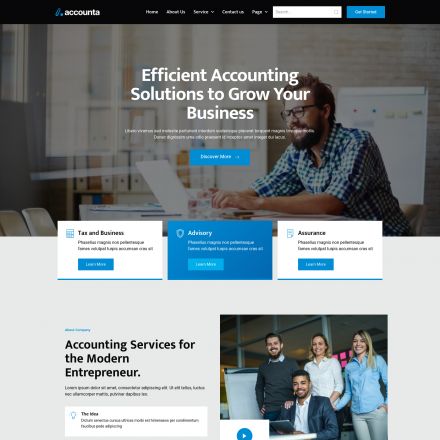 ThemeForest Accounta