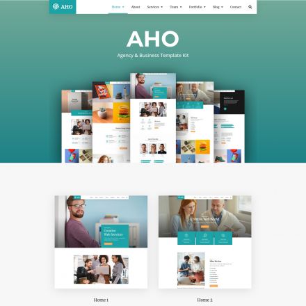 ThemeForest Aho