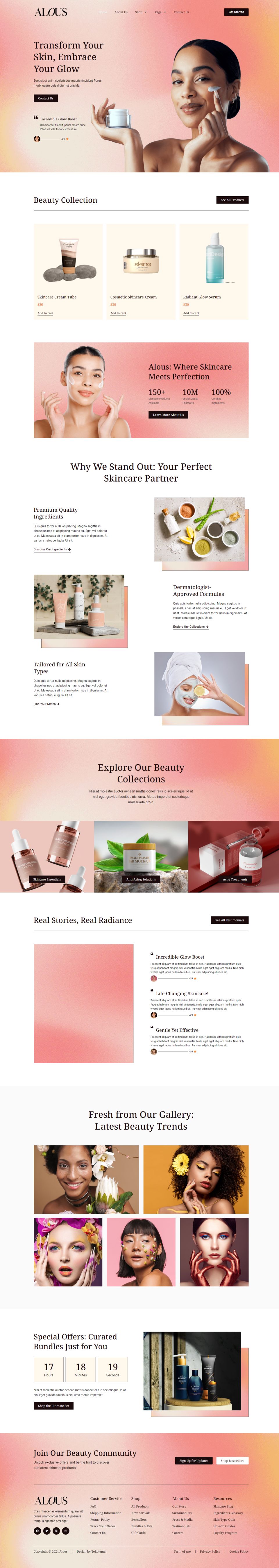 WordPress template ThemeForest Alous