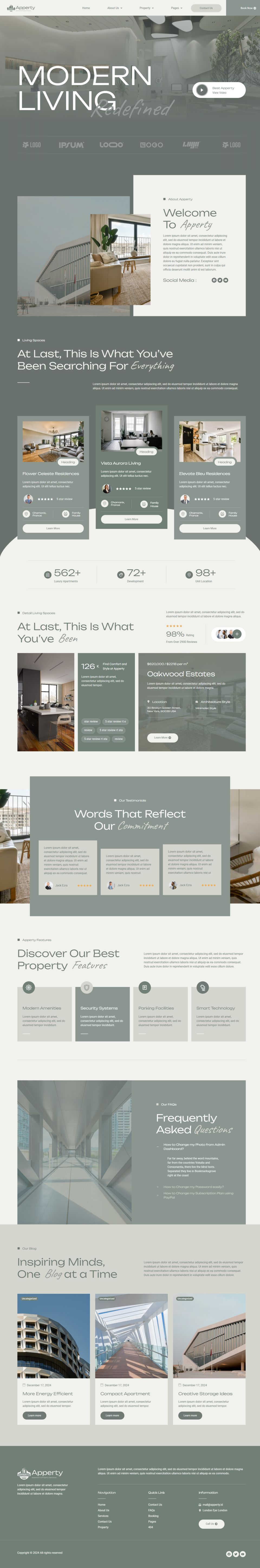WordPress template ThemeForest Apperty