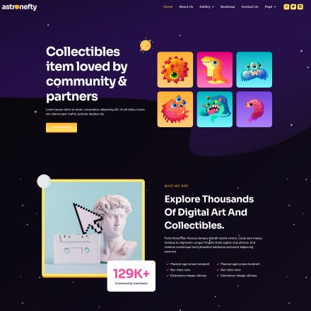 ThemeForest Astronefty