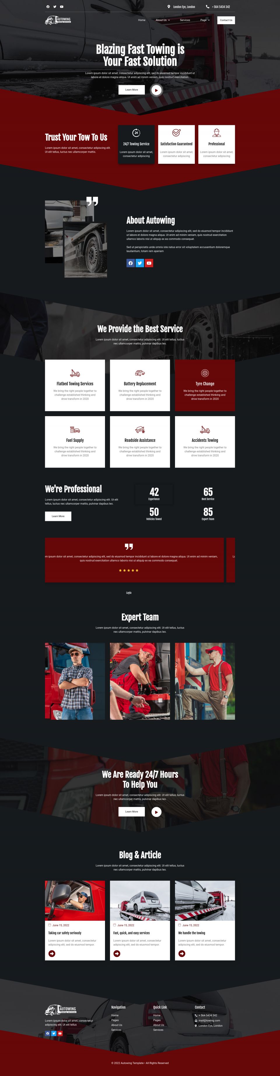 WordPress template ThemeForest Autowing