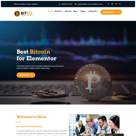 ThemeForest Bitco