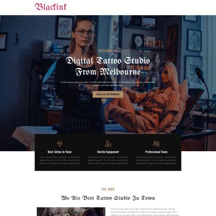 ThemeForest Blackink