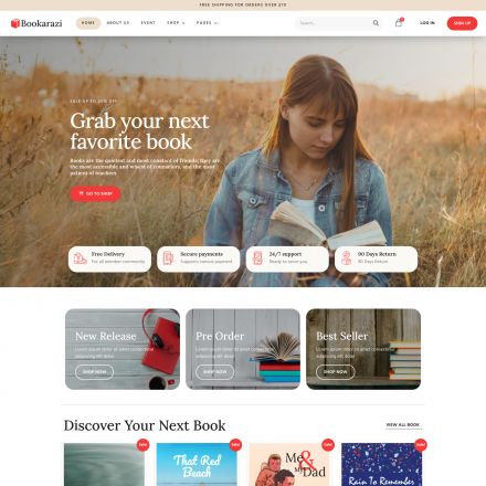 ThemeForest Bookarazi