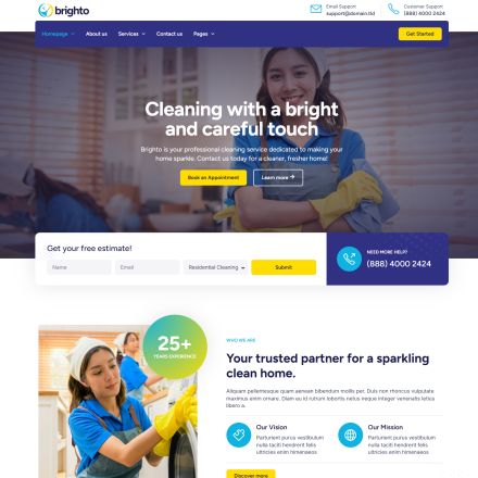 ThemeForest Brighto