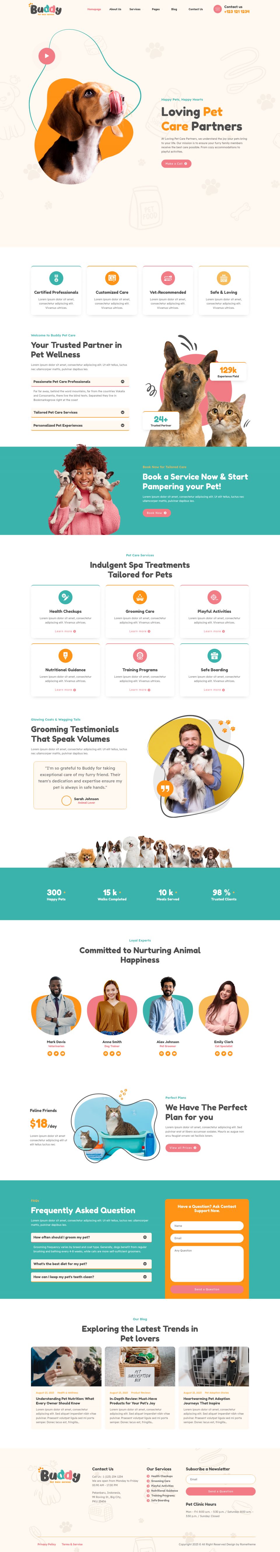WordPress template ThemeForest Buddy