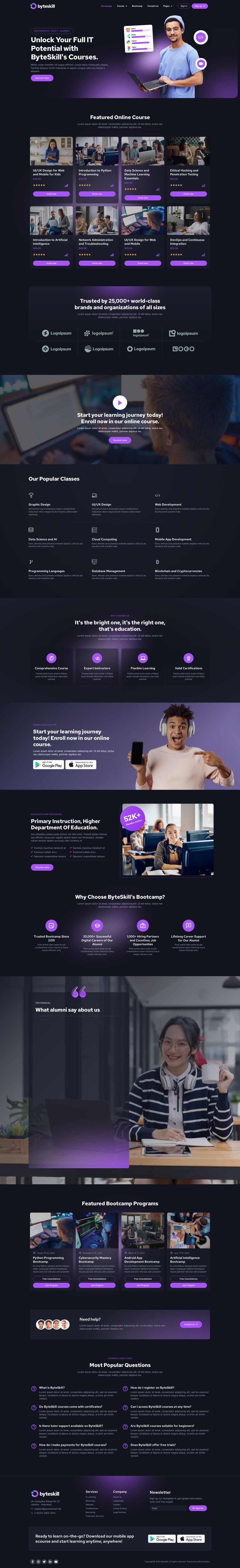 WordPress template ThemeForest ByteSkill
