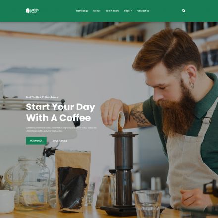 ThemeForest Cafein