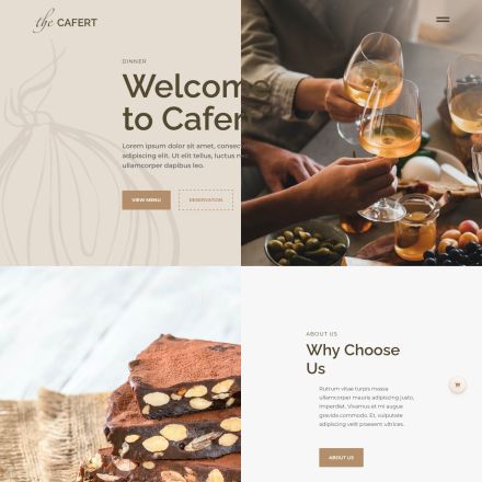 ThemeForest Cafert